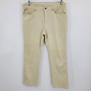 Peter Millar Men's Khaki Tan Five Pocket Golf Straight Leg Pants Size 36